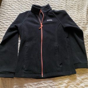 Columbia Jacket. Worn once. Very good Condition. Youth Large. Black Orange.